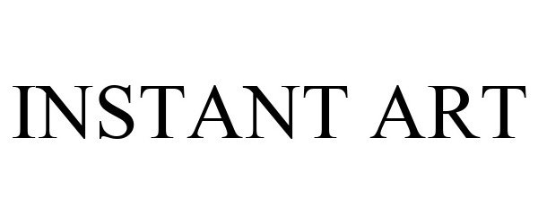 Trademark Logo INSTANT ART