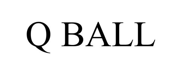Trademark Logo Q BALL