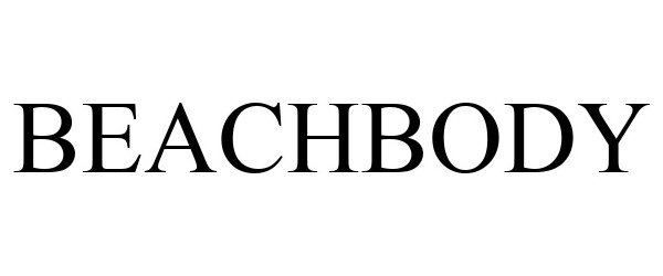Trademark Logo BEACHBODY