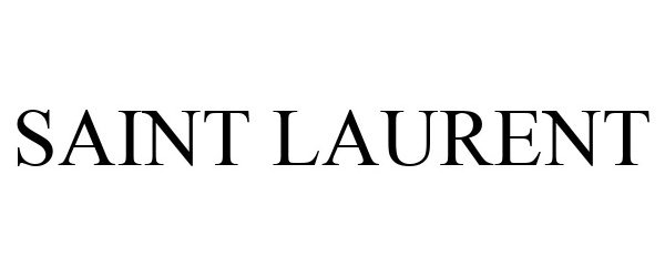 Trademark Logo SAINT LAURENT