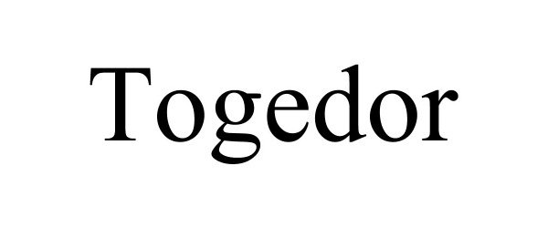 Trademark Logo TOGEDOR