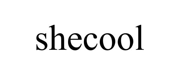 Trademark Logo SHECOOL