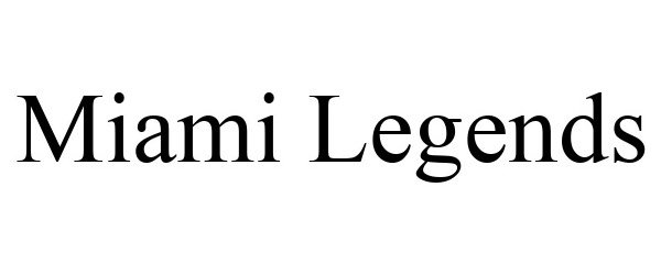 Miami Legends,llc - Clothing Designer - Miami Legends