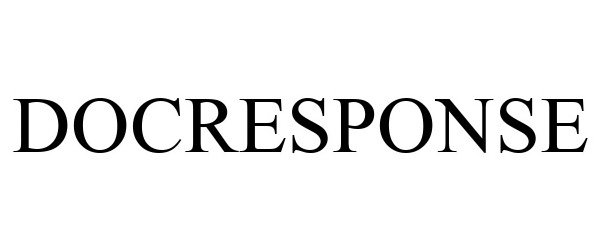 Trademark Logo DOCRESPONSE