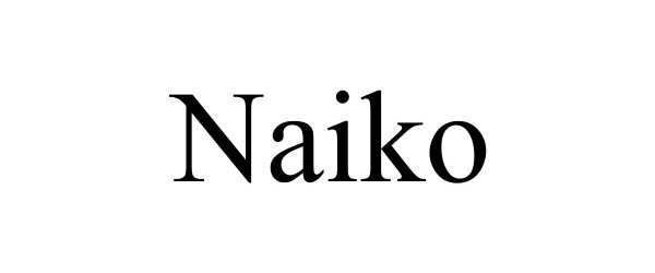 Trademark Logo NAIKO