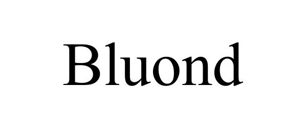 Trademark Logo BLUOND