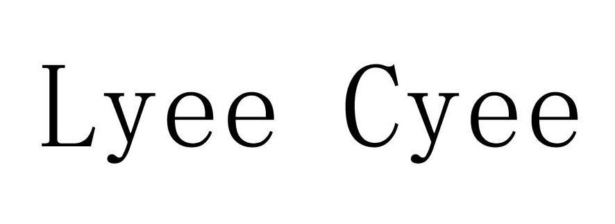 Trademark Logo LYEE CYEE