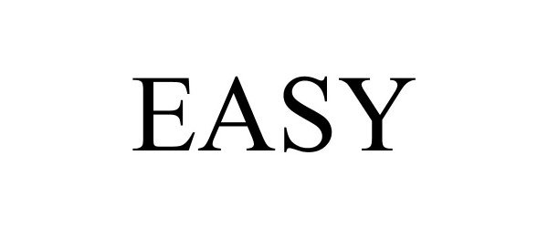 Trademark Logo EASY