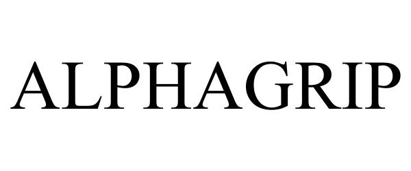 Trademark Logo ALPHAGRIP