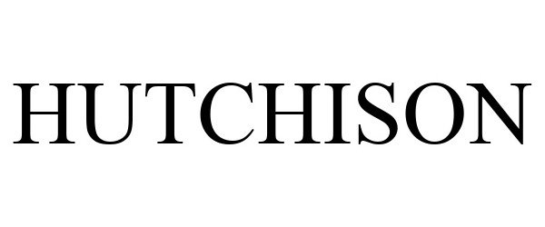 Trademark Logo HUTCHISON