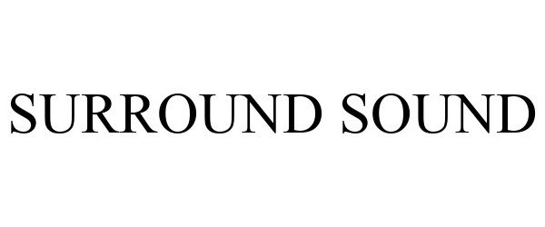 Trademark Logo SURROUND SOUND