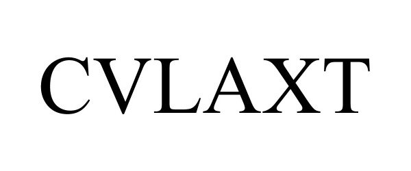 Trademark Logo CVLAXT