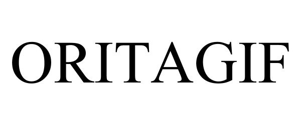 Trademark Logo ORITAGIF