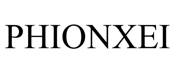 Trademark Logo PHIONXEI