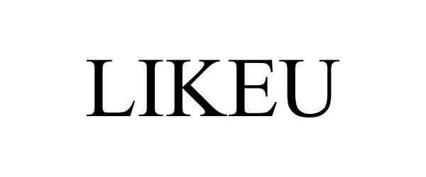 Trademark Logo LIKEU