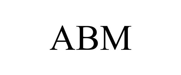 Trademark Logo ABM