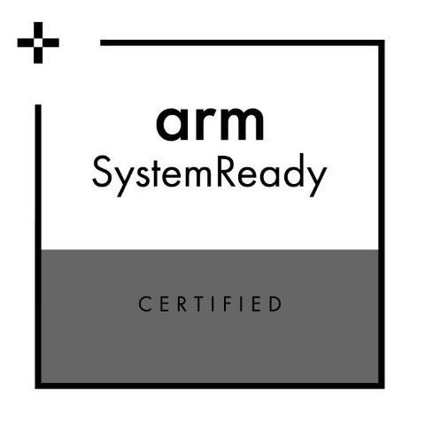 Trademark Logo ARM SYSTEMREADY CERTIFIED