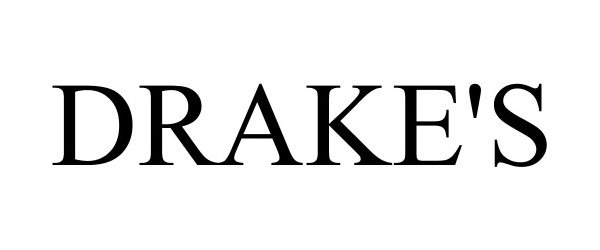 Trademark Logo DRAKE'S