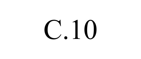  C.10