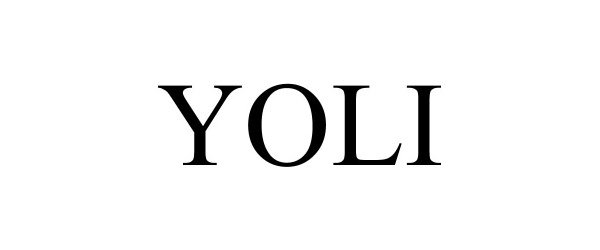 Trademark Logo YOLI