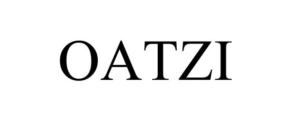 Trademark Logo OATZI