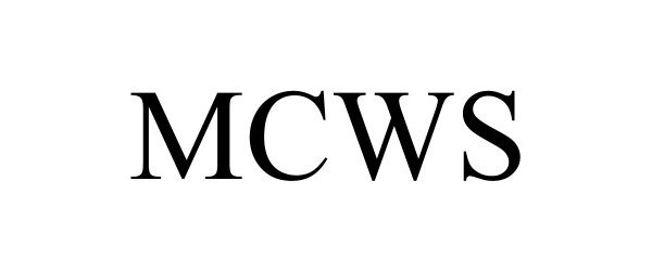 Trademark Logo MCWS