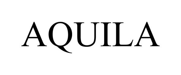 Trademark Logo AQUILA