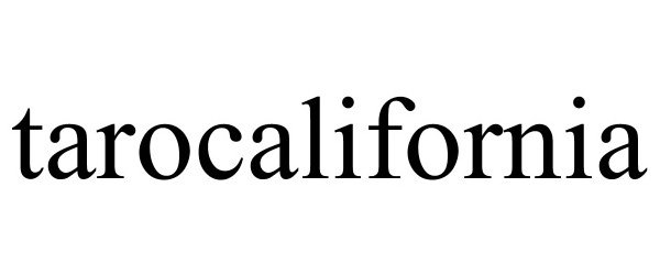  TAROCALIFORNIA