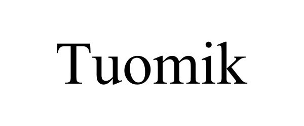 Trademark Logo TUOMIK