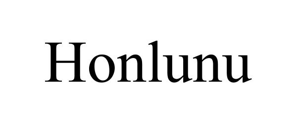 Trademark Logo HONLUNU