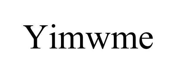 Trademark Logo YIMWME