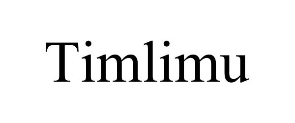 Trademark Logo TIMLIMU