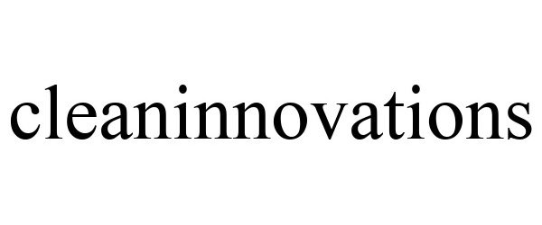  CLEANINNOVATIONS