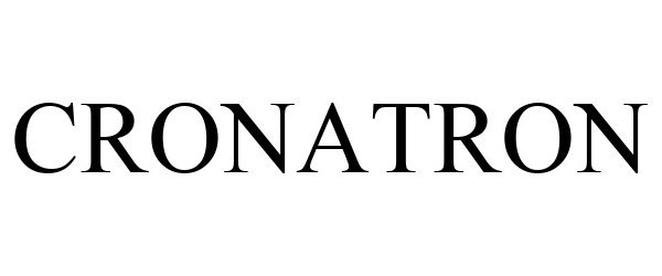 Trademark Logo CRONATRON