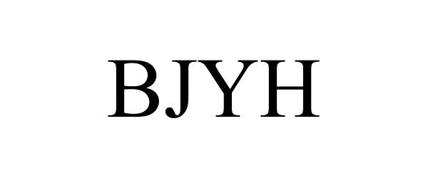 Trademark Logo BJYH