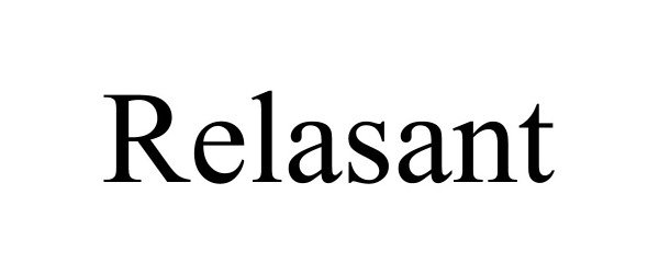 Trademark Logo RELASANT