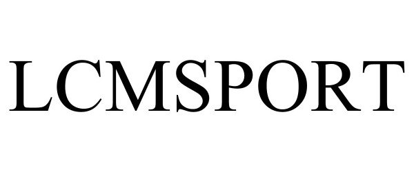 Trademark Logo LCMSPORT