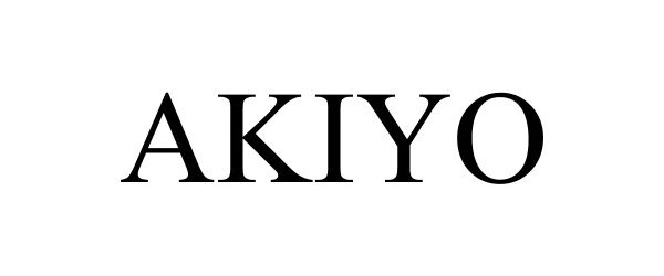 AKIYO - Zhi Lanyu Trademark Registration