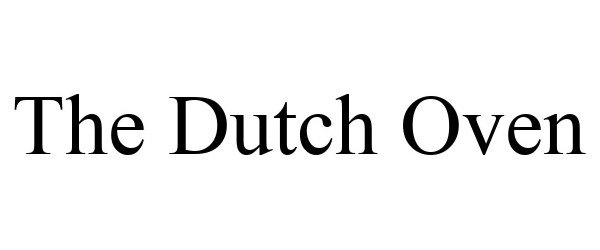  THE DUTCH OVEN