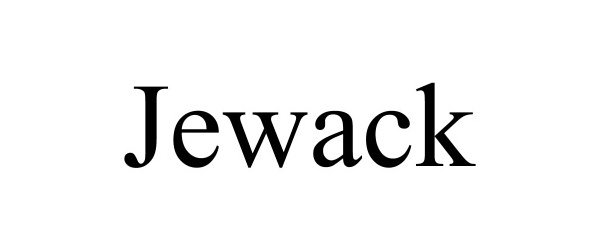 Trademark Logo JEWACK