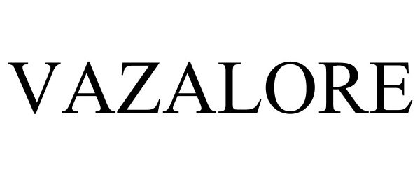 VAZALORE - Plx Pharma Inc. Trademark Registration