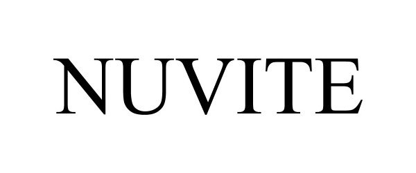 Trademark Logo NUVITE