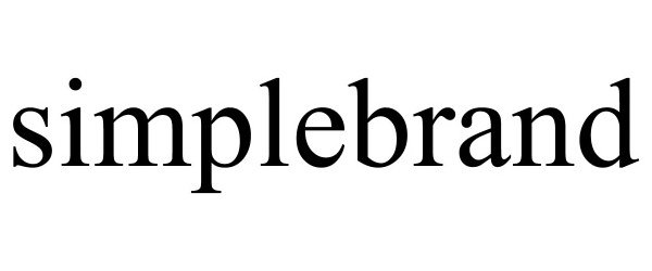 Trademark Logo SIMPLEBRAND