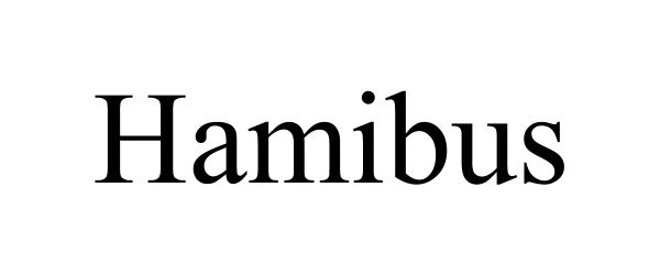 Trademark Logo HAMIBUS