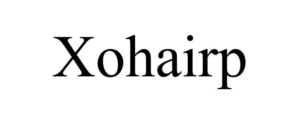  XOHAIRP