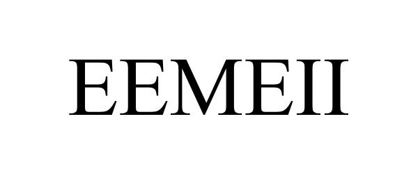Trademark Logo EEMEII