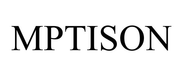 Trademark Logo MPTISON