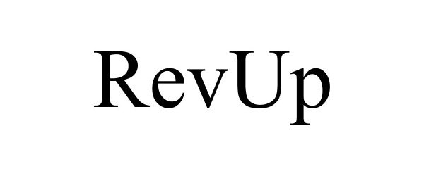 Trademark Logo REVUP