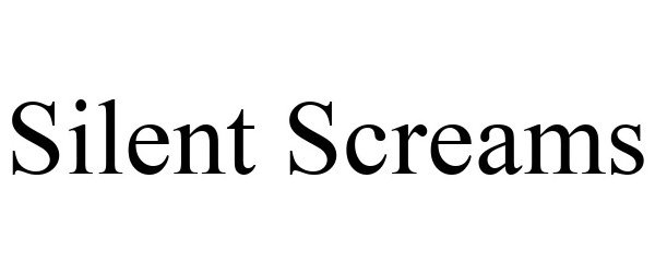 Trademark Logo SILENT SCREAMS