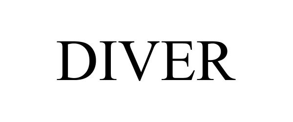 Trademark Logo DIVER